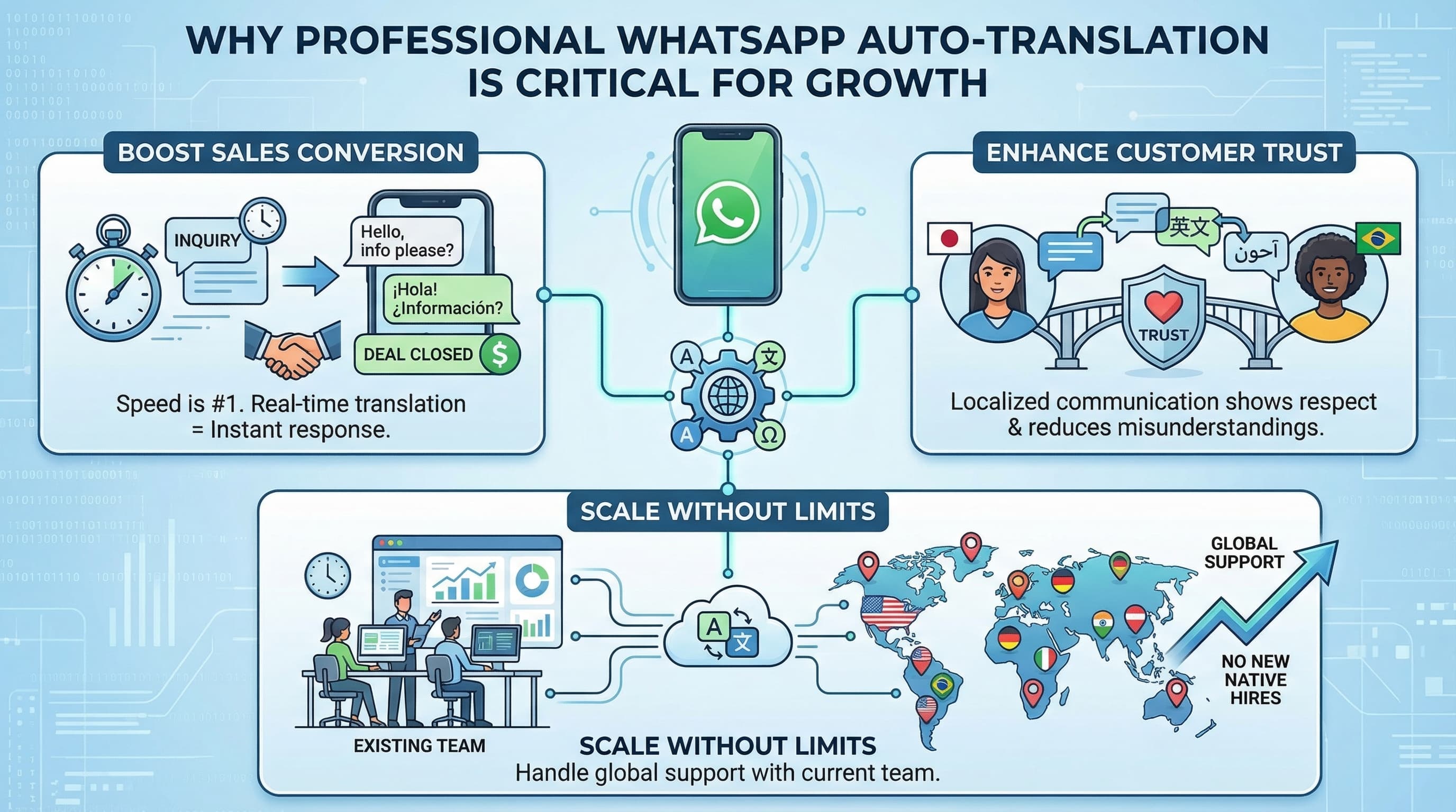 Professional WhatsApp Auto-Translation is Critical for Growth